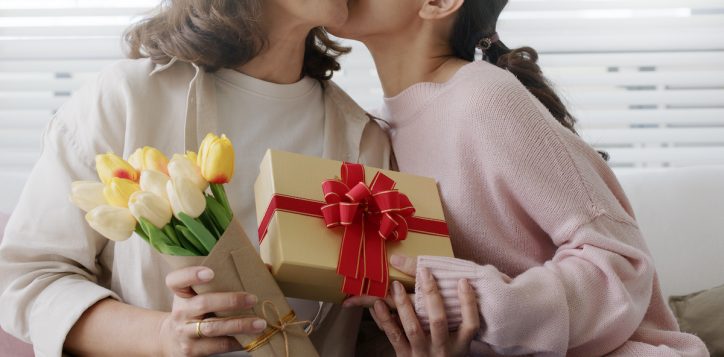 attractive-beautiful-asian-middle-age-mum-sit-with-grown-up-daughter-give-gift-box-and-flower-in-family-moment-celebrate-mother-day-overjoy-bonding-cheerful-kid-embrace-relationship-with-retired-mom-2